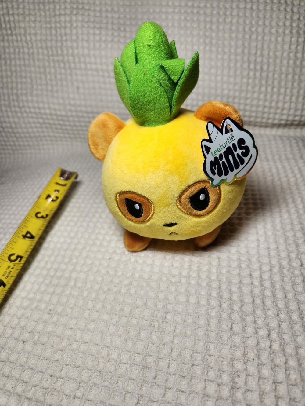 ​TeeTurtle Minis Pineapple Sloth Plush NWT - Cute Plushie Collectible